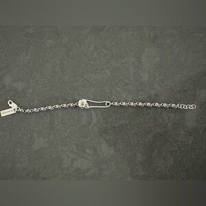 For Those Who Sin Skull Bracelet - Sterling silver
